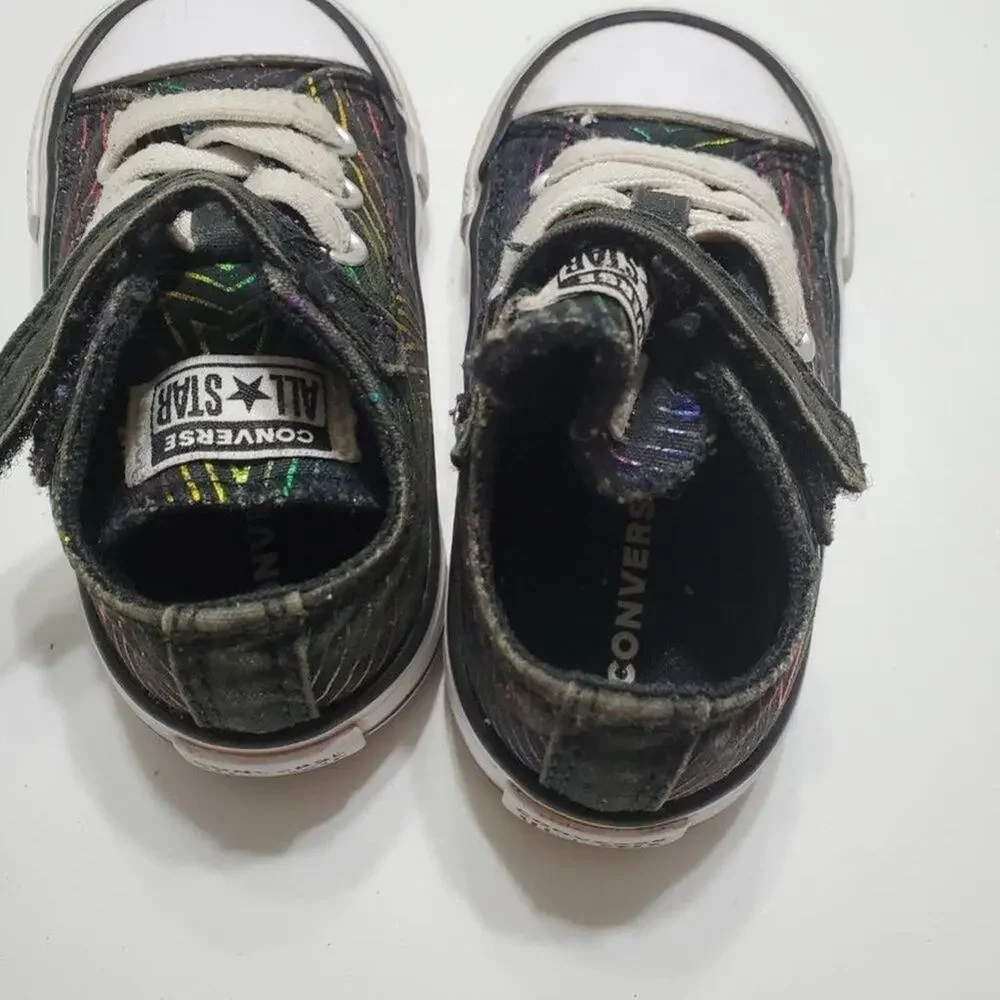Converse Chuck Taylor All Star Unisex Baby Sneakers‎ Black 765399F Lace Up 4M